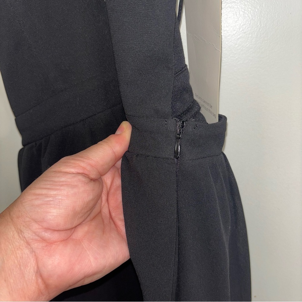 Tobi Black Sleeveless Strappy Back Halter Maxi Dress Size XS - Picture 9 of 14